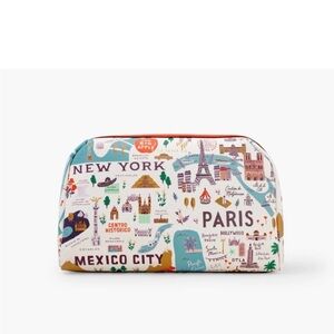 Rifle Paper Co. Bon Voyage Cosmetic Pouch - Large